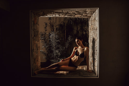 Biquíni Teca Azul Marinho