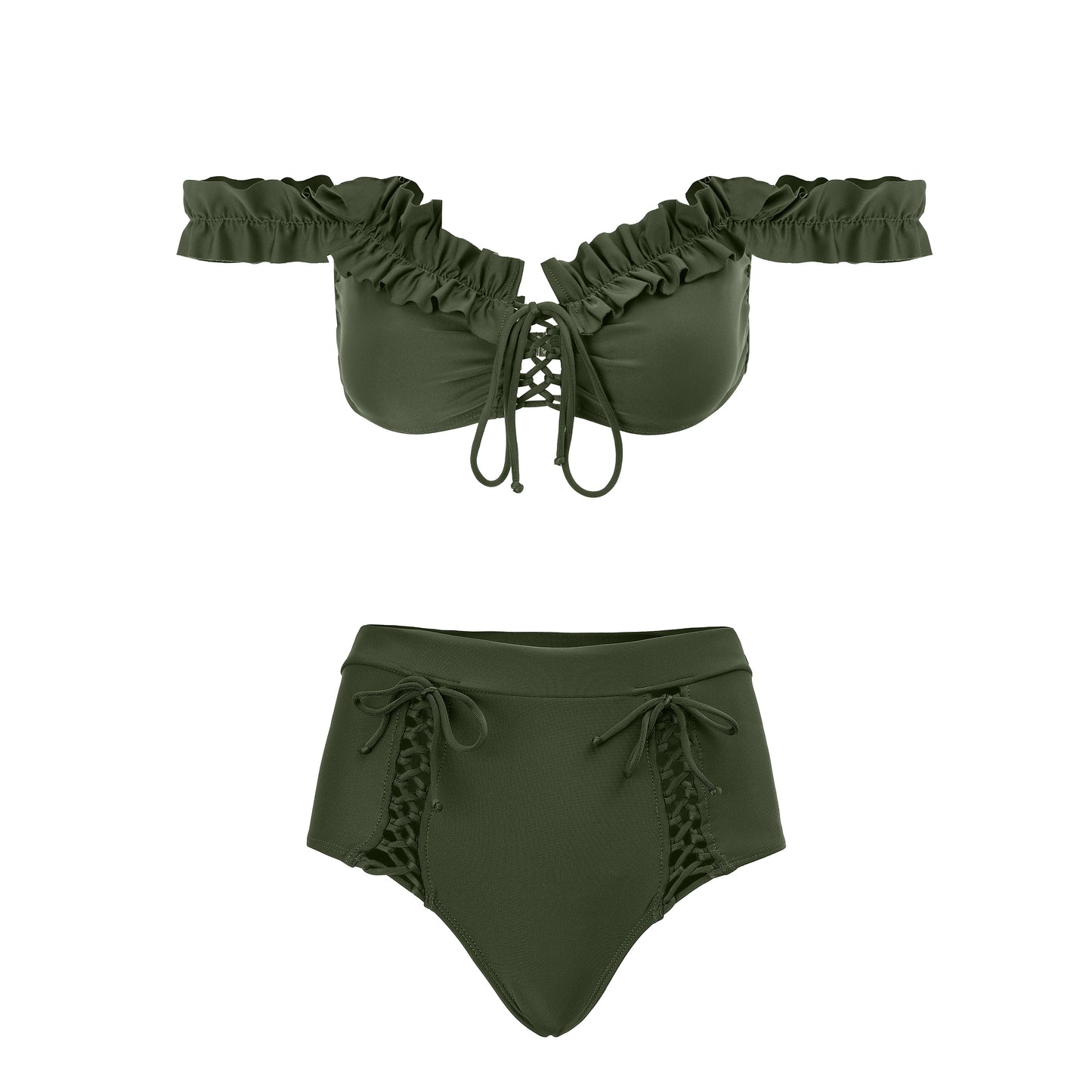 Biquini Luiza Verde Musgo
