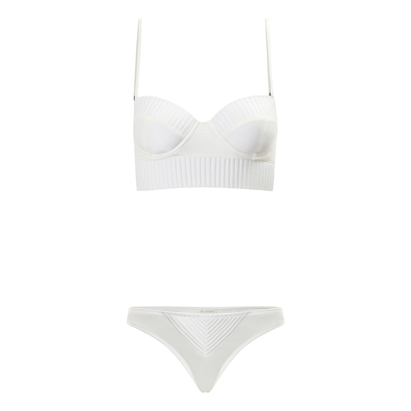 Biquini Ana Lu com Calcinha Off White