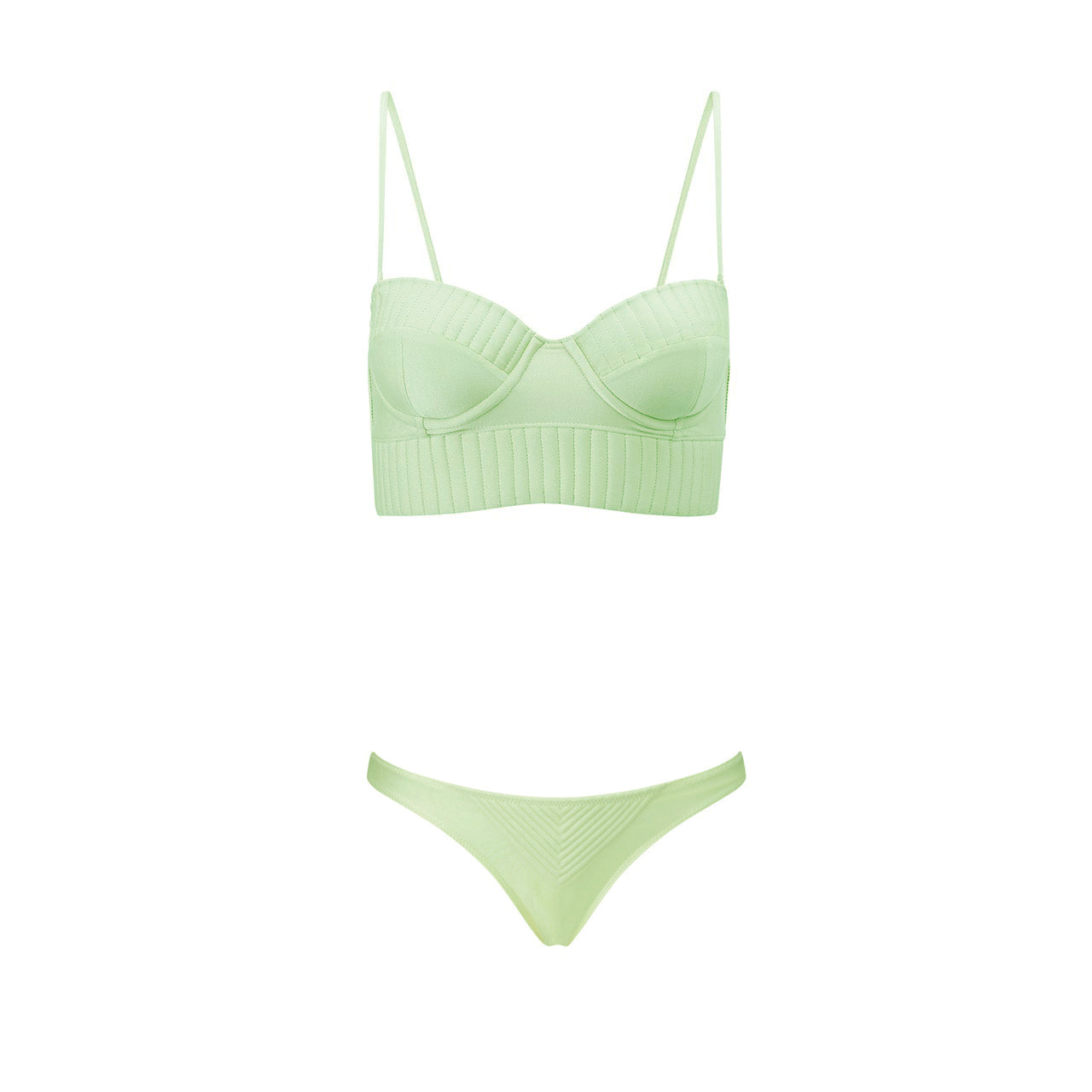 Biquini Ana Lu com Calcinha Verde Menta