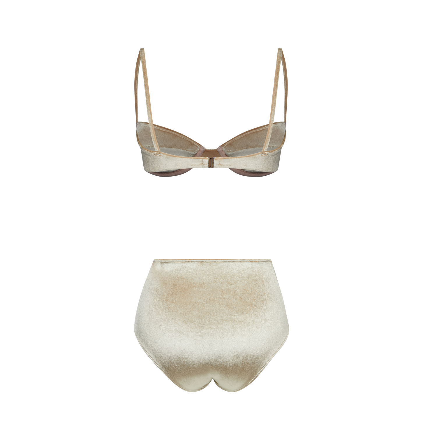 Biquini Chic Dourado Veludo