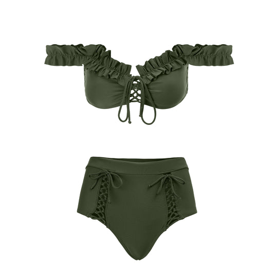 Biquini Luiza Verde Musgo