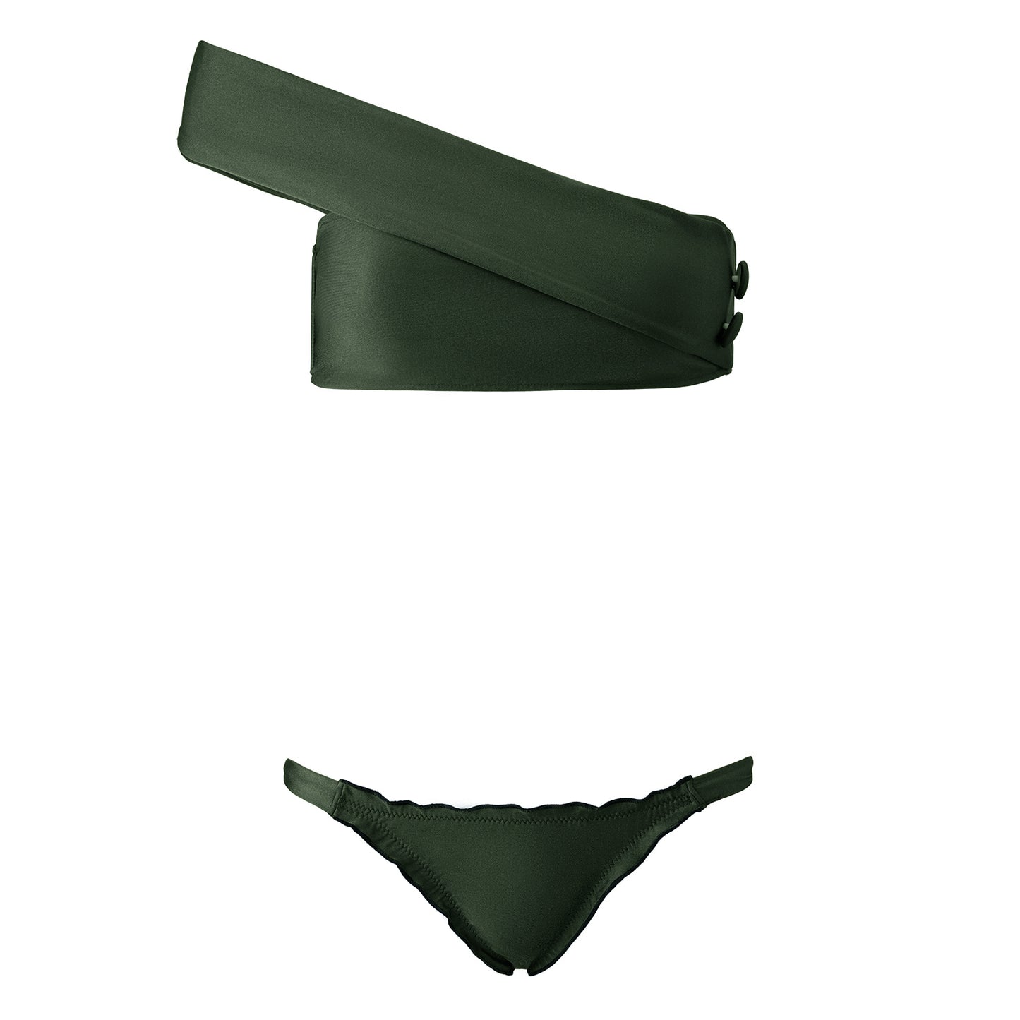 Biquini Thaissa Verde Musgo