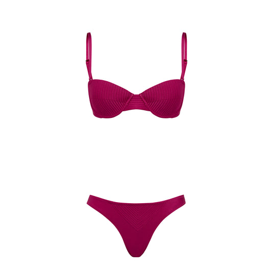 Biquini Teresa Pink Cereja