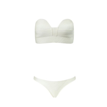 Biquini Maria Com Calcinha Off White