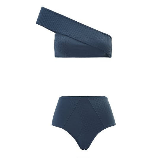 Biquini Denize Azul Relevo