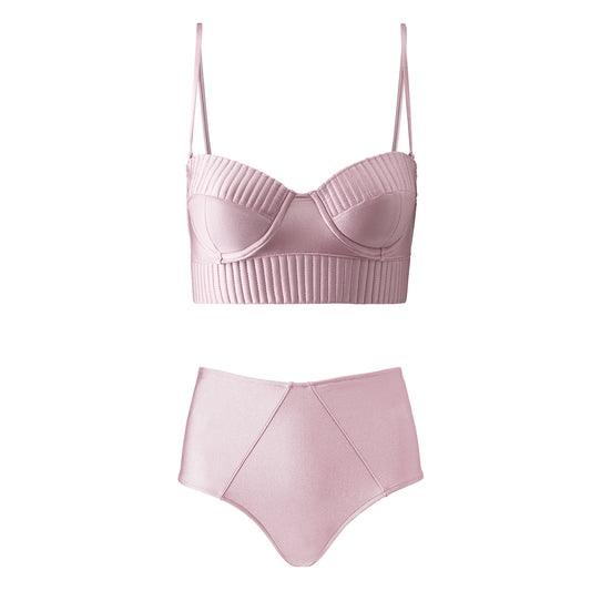 Biquini Ana Lu Rosa Bebe