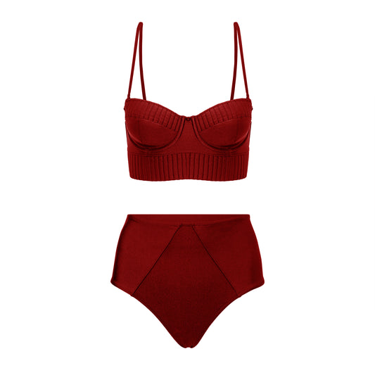 Biquini Ana Lu Vermelho