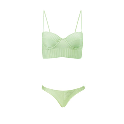 Biquini Ana Lu com Calcinha Verde Menta