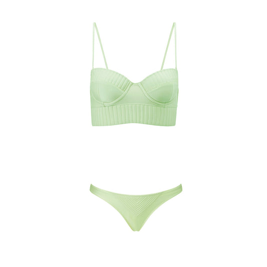 Biquini Ana Lu com Calcinha Verde Menta