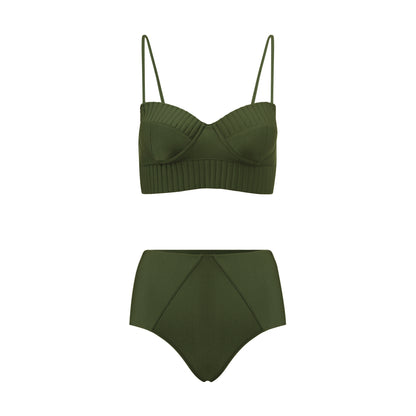 Biquini Ana Lu Verde Musgo