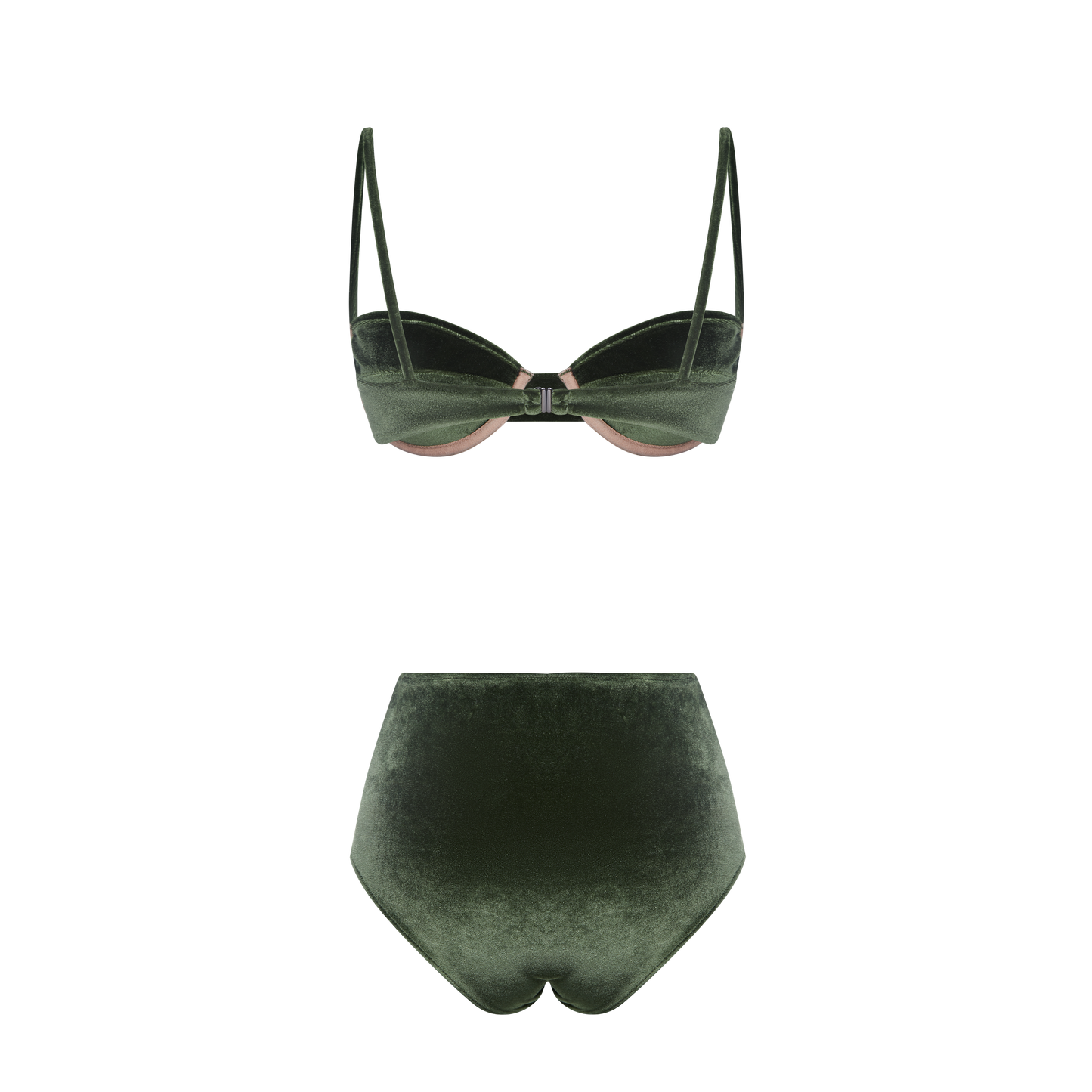 Biquini Chic Verde Veludo