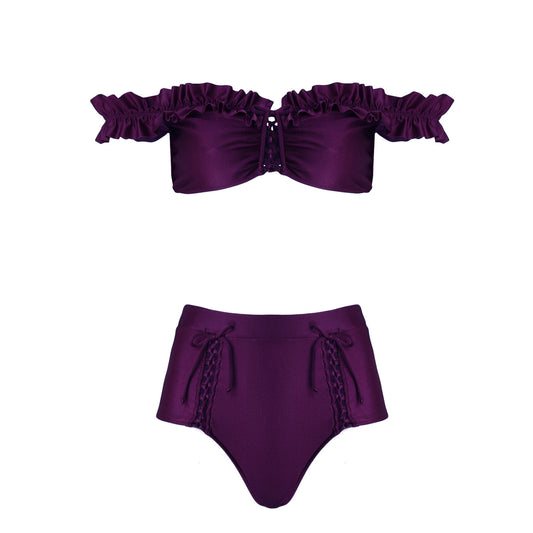 Biquini Luiza Roxo