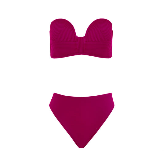 Biquini Ana Pink Cereja