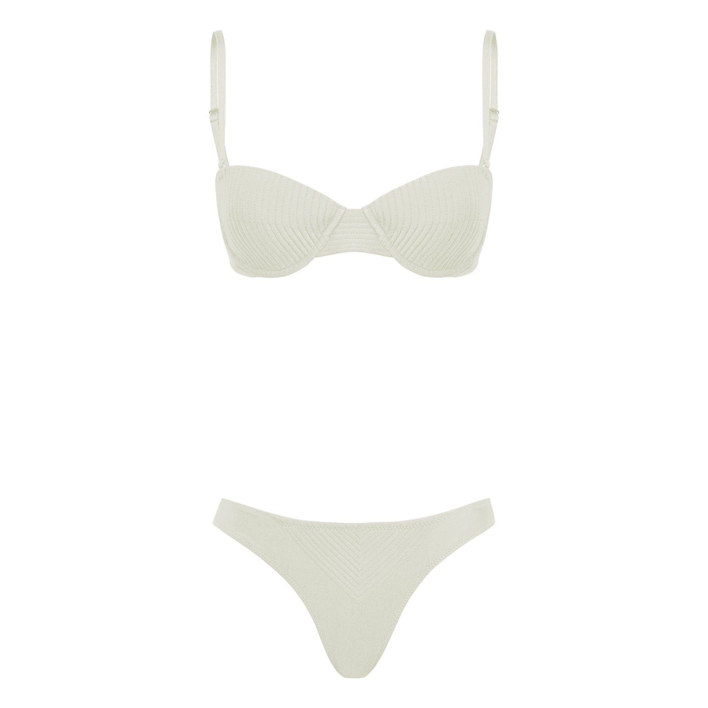 Biquini Teresa Off White