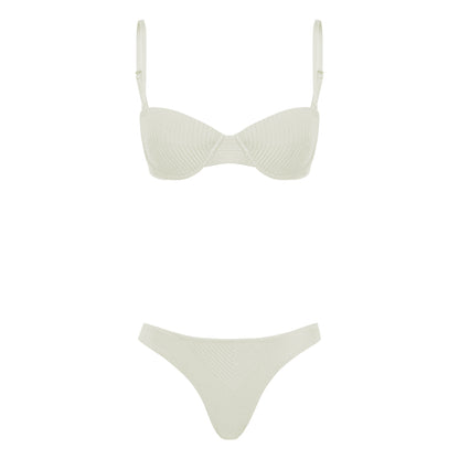 Biquini Teresa Off White